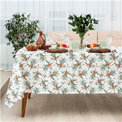 Скатерть «Этель» Berry garden 149×180 см, 100% хлопок, репс 210 г/м²