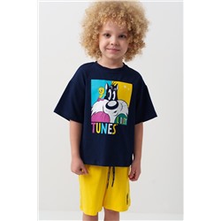 Комплект трикотажный для мальчиков: фуфайка (футболка), шорты PLAYTODAY, 1239619