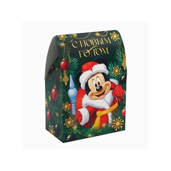Коробка складная новогодняя «С Новым годом!», 16×24×9 см