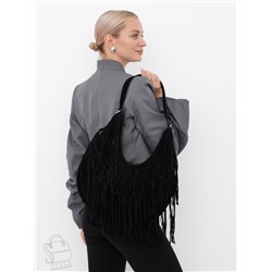 Сумка женская кожаная 5876P black Polina&Eiterou