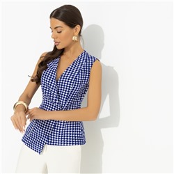 Жилет дизайнерский, Стильный лидер (синий)