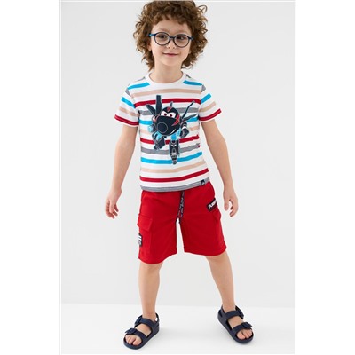 Шорты трикотажные для мальчиков PLAYTODAY, 1239644
