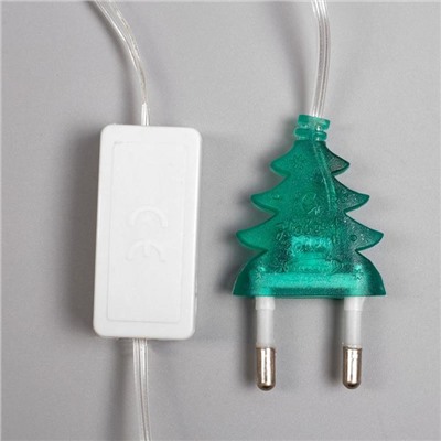 Светодиодная фигура «Снеговик» 23×43 см, пластик, 220 В, свечение мульти (RG/RB)