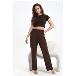 00020 Брюки (Коричневый)