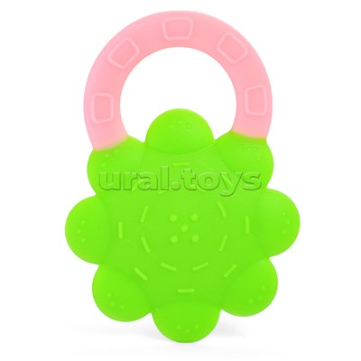 Прорезыватель силиконовый "Цветочек" в ассортименте