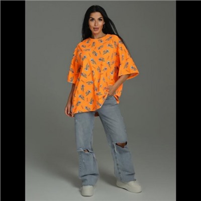 Футболка Ирбис (Оранжевый)