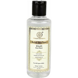 Khadi Natural Тоник для лица Розовая вода 210мл