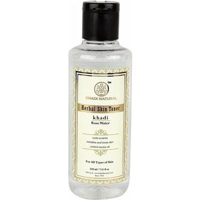 Khadi Natural Тоник для лица Розовая вода 210мл