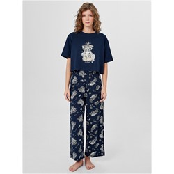 КОМПЛЕКТ ЖЕНСКИЙ (ФУТБОЛКА, БРИДЖИ) 592444