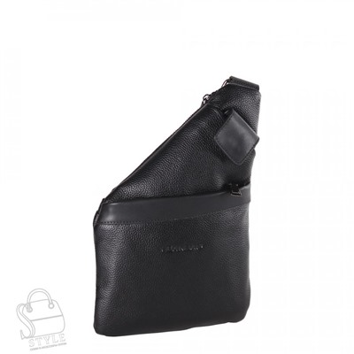 Рюкзак мужской кожаный 66153H black Heanbag