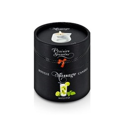 Массажная свеча с ароматом мохито Bougie de Massage Mojito - 80 мл.
