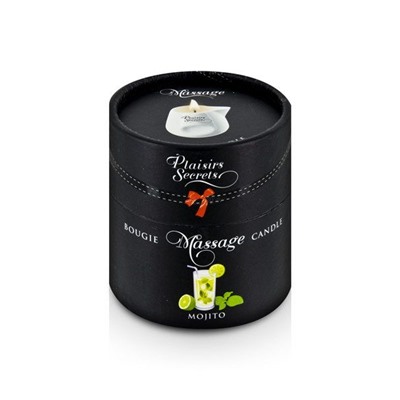 Массажная свеча с ароматом мохито Bougie de Massage Mojito - 80 мл.