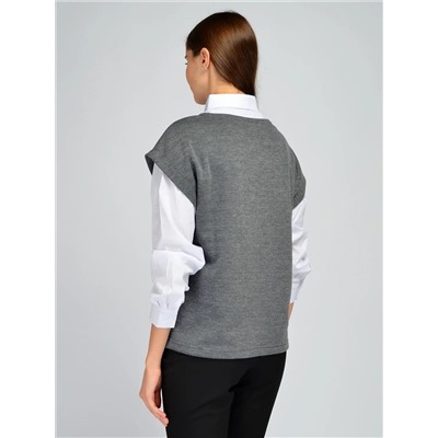 VISERDI Жилет 10377-сер 733600