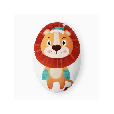 Подушка декоративная новогодняя «Этель. Лев», 28×37 см