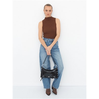 Сумка 91393 black Velina Fabbiano-Safenta