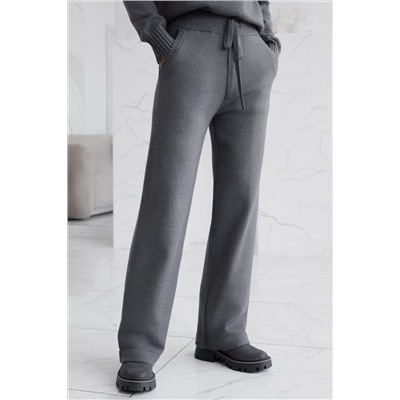 Прямые брюки из пряжи с кашемиром VILATTE, 1227798