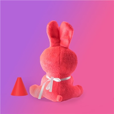 Игрушка мягкая «Зайка», розовый