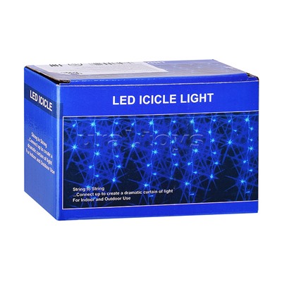 Электрогирлянда Бахрома, 6м*0,3м, 180 ламп