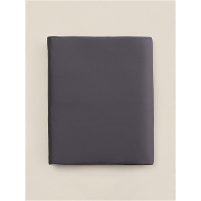 Простыня на резинке 1.5-спальная SL Home Graphite, 140×200+30 см, сатин