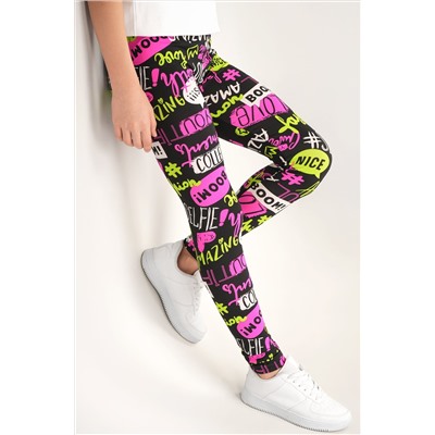 Лосины из бамбука для девочки Happyfox