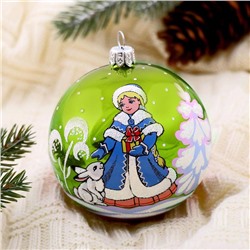 Ёлочный шар «Любава», новогодний, d=8.5 см, МИКС