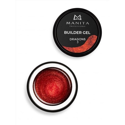 MANITA Гель моделирующий для ногтей / Builder Gel Dragons №03, 15 мл 28209