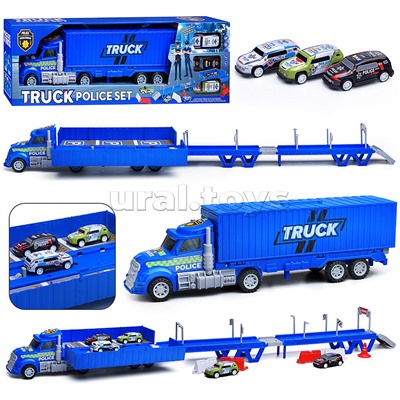 Машина "Полицейская станция" в коробке