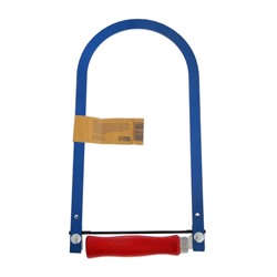 Лобзик ручной ТУНДРА, деревянная рукоятка 250 мм, пилки 130 мм.