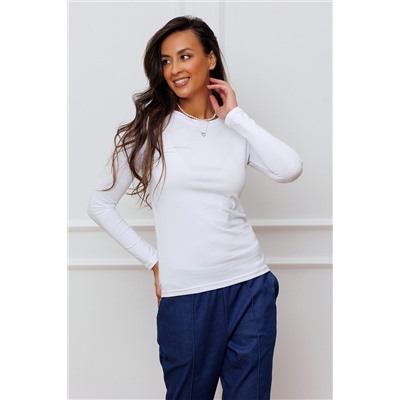 Лонгслив c круглым вырезом 346 НАТАЛИ, 927179