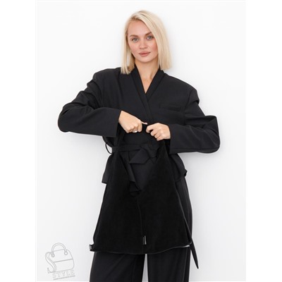 Сумка женская кожаная 91175MSS black Velina Fabbiano-Safenta