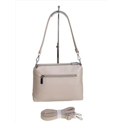 Женская сумка из искусственной кожи, цвет бежево-серый