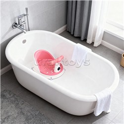 Детский стульчик - сиденье с термометром (розовый)