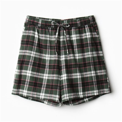 Пижама женская (рубашка и шорты) KAFTAN размер 40-42, зелёный