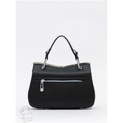 Сумка женская кожаная 6061Q black Polina&Eiterou  в Новосибирске