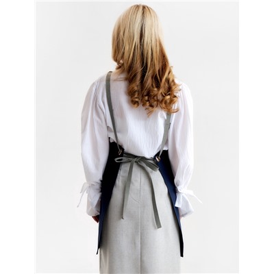 Фартук Этель «Стиль», синий, 70×78 см, 100% хлопок