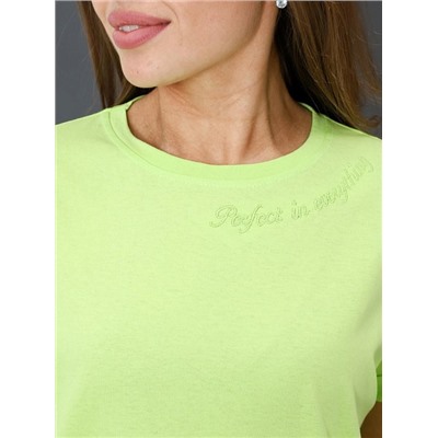 Футболка "Совершенство" (Салатовый)