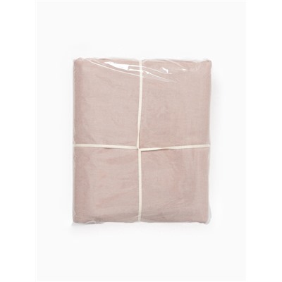 Простыня 1.5 спальная SL Home «Деним», 160×245 см, бежевая, жатый хлопок