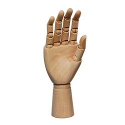 Модель деревянная Calligrata «Рука детская правая» 18 см
