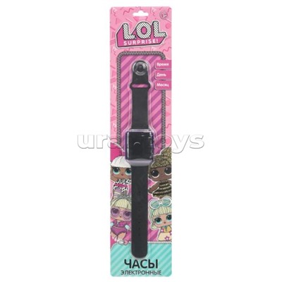 Часы "lol" (показывают время и дату) блистер