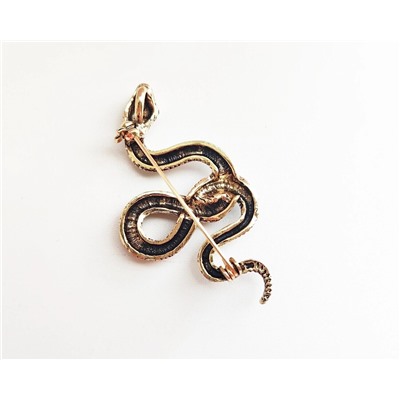 Брошь-кулон ЗМЕЙКА