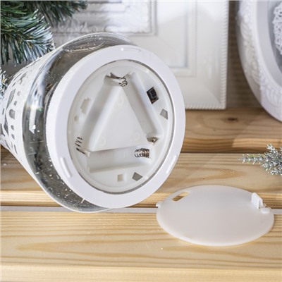 УЦЕНКА Фигура световая «Олени в лесу », 31×13×13 см, 3хАА (не в компл.), 2 режима Т/БЕЛЫЙ и RGB