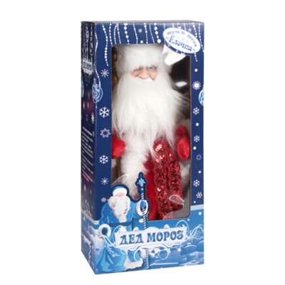 Фигурка Дед Мороз 40 см / 19A603-16 /уп 18/музыкальный