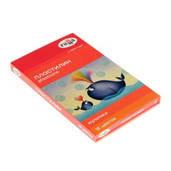 Пластилин «Гамма. Мультики», 18 цветов, 360 г, со стеком