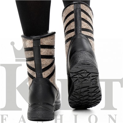 Сапожки женские войлочные Вьюга, литая подошва