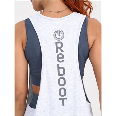 Ритмика - майка светло-серый