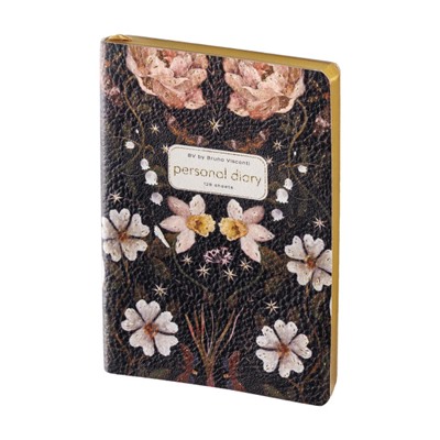 Ежедневник недатированный А6+ ЛАЙТ "Night Garden" 3-742/15 Bruno Visconti