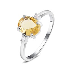 Кольцо, цитрин, Вернисаж