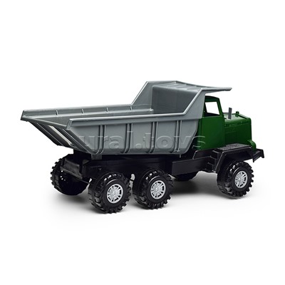 Автопарк "Самосвал большой" зелёный