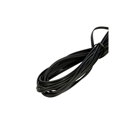 Удлинитель для комнатных гирлянд, 3 м, тёмная нить, УМС-вилка