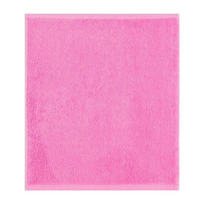 Салфетки махровые декоративные «Этель» Tropic, 4 шт., 30×30 см, хлопок 100%, розовые/белые